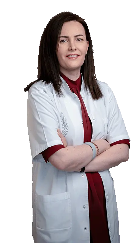 Dr. Clara Dima, medic primar în Medicină fizică și de reabilitare și Coordonator Medical al Clinicii Sfinții Arhangheli