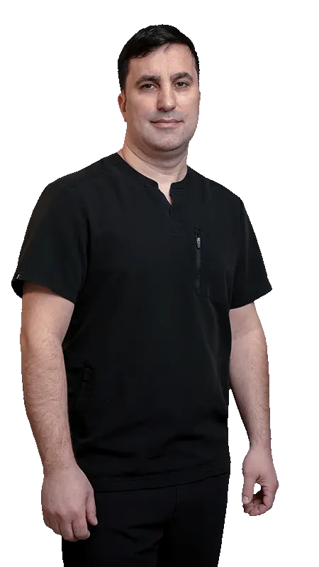 Constantin Drăgoi, fizioterapeut și asistent medical în cadrul Clinicii Sfinții Arhangheli